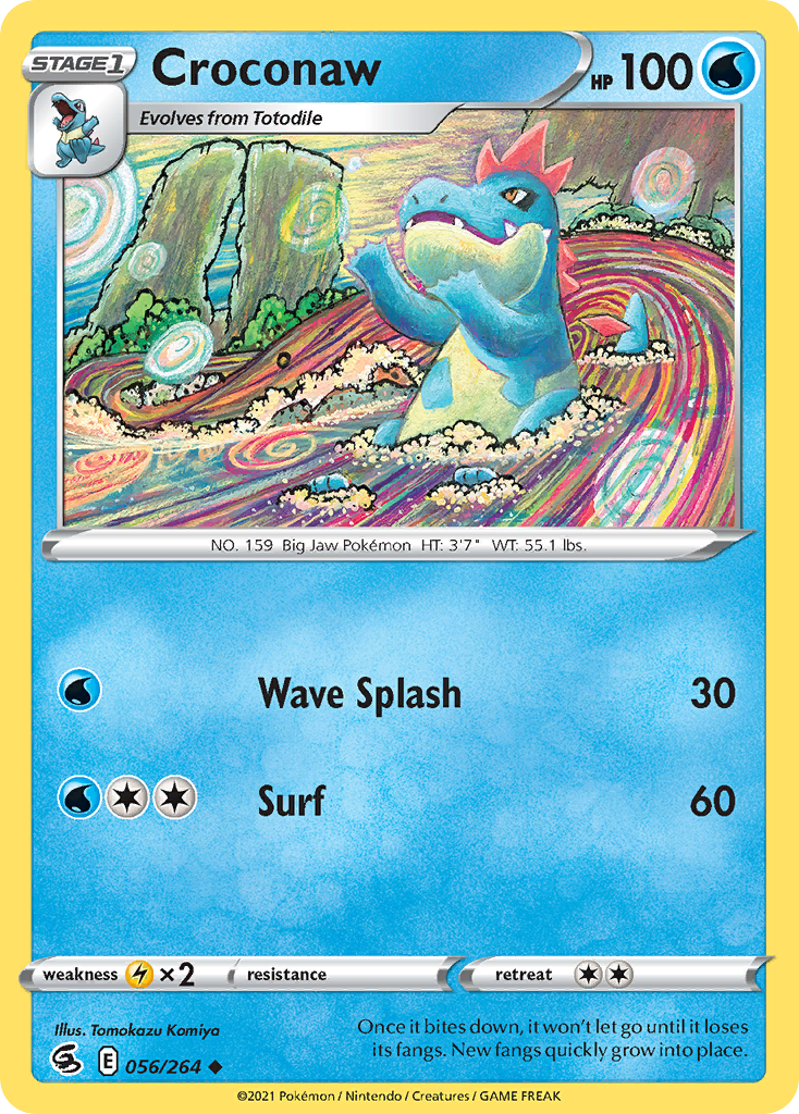 Croconaw - 056/264 - EN Croconaw - 056/264 - EN