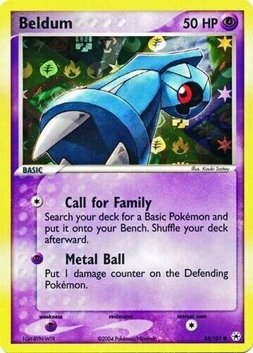 Beldum - 54/101 - Reverse Holo - EN Beldum - 54/101 - Reverse Holo - EN