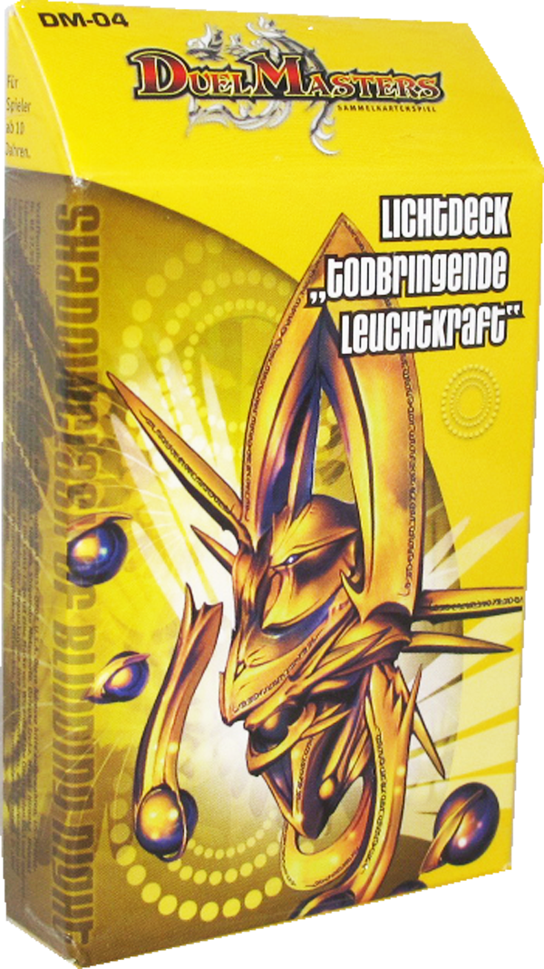 Duel Masters Licht Deck Todbringende Leuchtkraft DM04 Sealed - DE Duel Masters Licht Deck Todbringende Leuchtkraft DM04 Sealed - DE