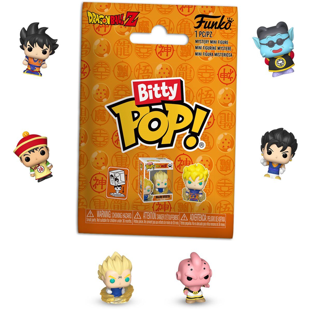 Dragon Ball Z POP! Vinyl Figur - 1 Random Mystery Pack - 2.5 cm Dragon Ball Z POP! Vinyl Figur - 1 Random Mystery Pack - 2.5 cm