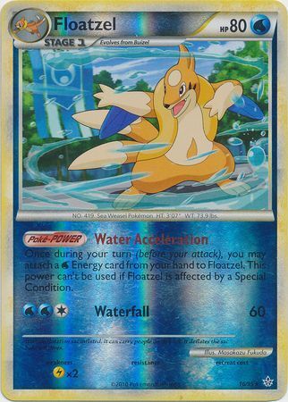 Floatzel 016/095 - Pokémon TCG