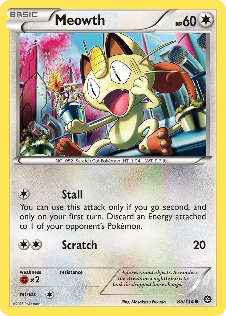 Meowth - 88/114 - EN
