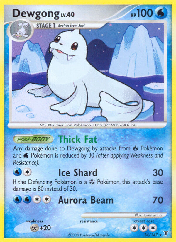 Dewgong - 24/147 - EN