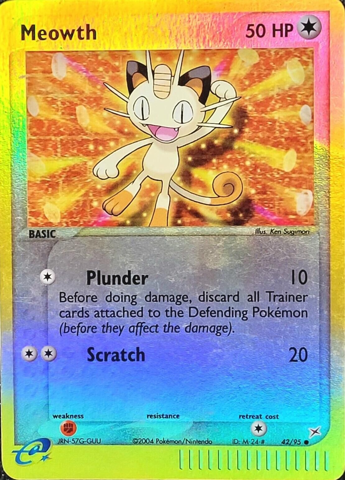 Meowth - 42/97 - Reverse Holo - EN