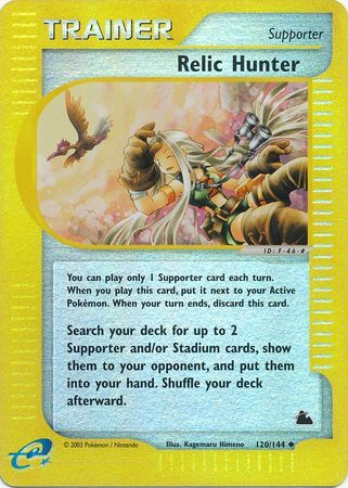 Relic Hunter - 120/144 - Reverse Holo - EN