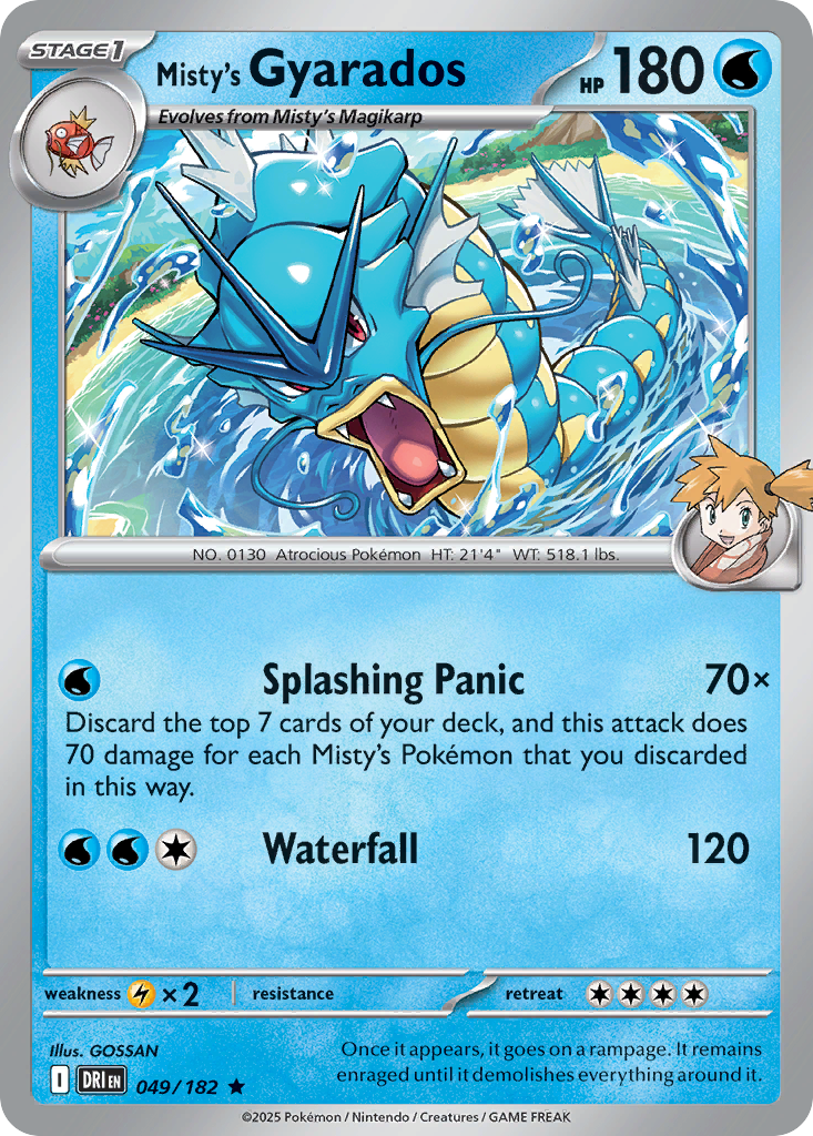 Misty’s Gyarados - 049/182 - EN Misty’s Gyarados - 049/182 - EN