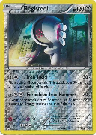 Registeel 051/098 - Pokémon TCG