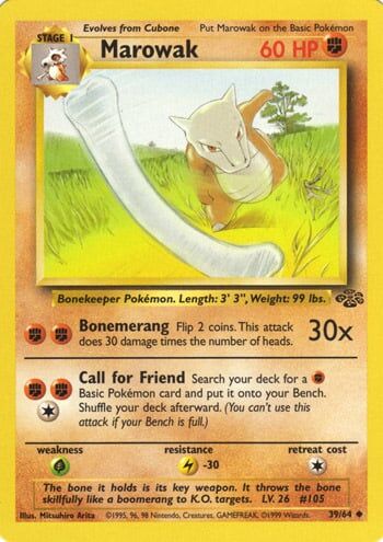 Marowak - 39/64 - Unlimited - EN