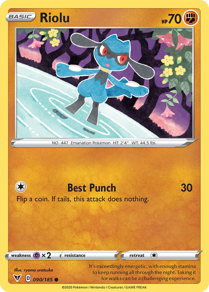 Riolu - 090/185 - EN Riolu - 090/185 - EN