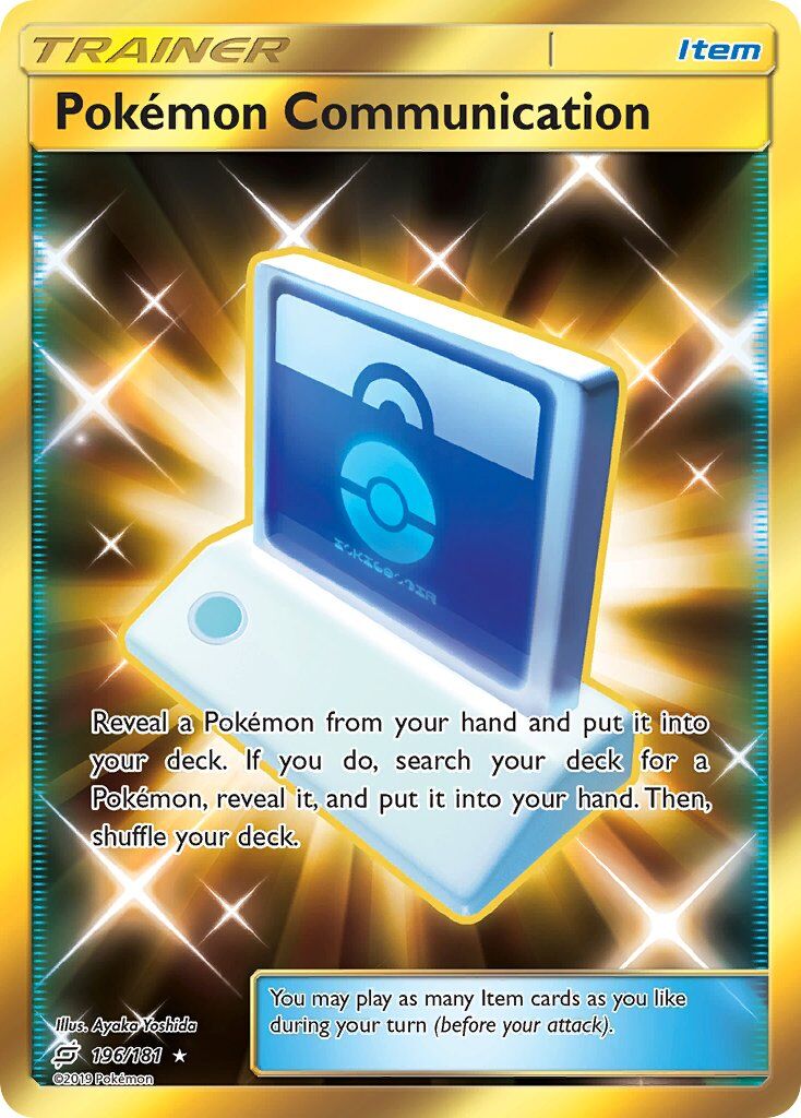 Pokémon Communication - 196/181 - EN