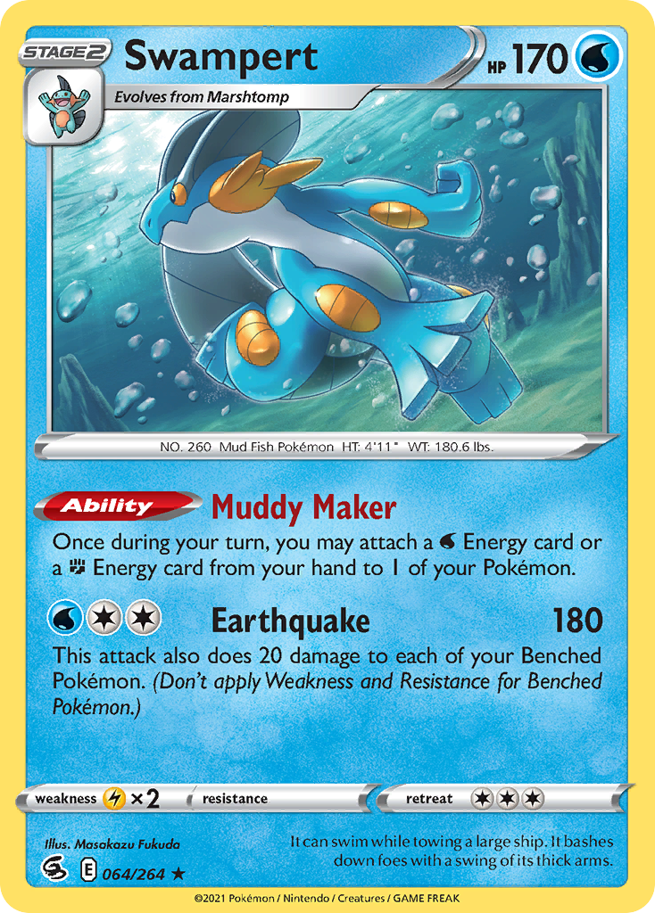 Swampert - 064/264 - EN