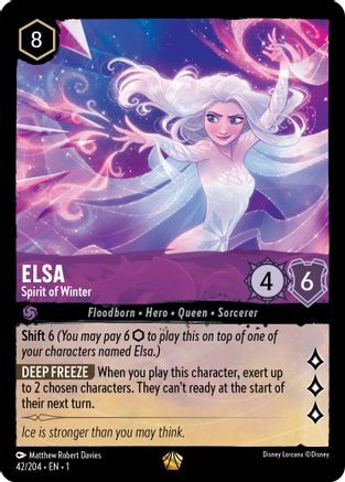 Elsa - Spirit of Winter - 42/204 - EN Elsa - Spirit of Winter - 42/204 - EN