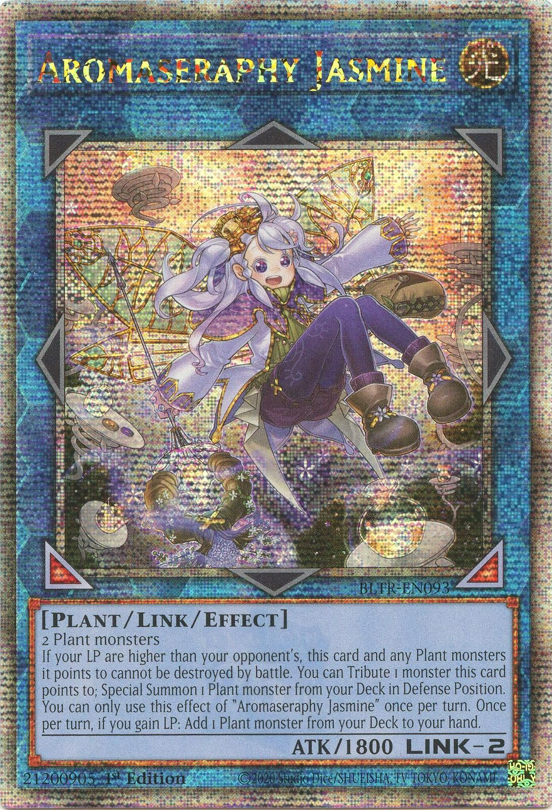 Aromaseraphie Jasmin - BLTR-DE093 - Quarter Century Secret Rare - 1. Auflage
