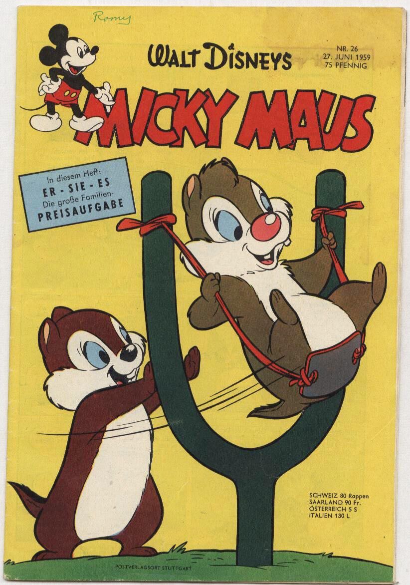 micky_maus_1959_26 Micky Maus 1959 #26