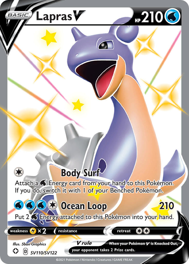 Lapras V - SV110/SV122 - EN Lapras V - SV110/SV122 - EN