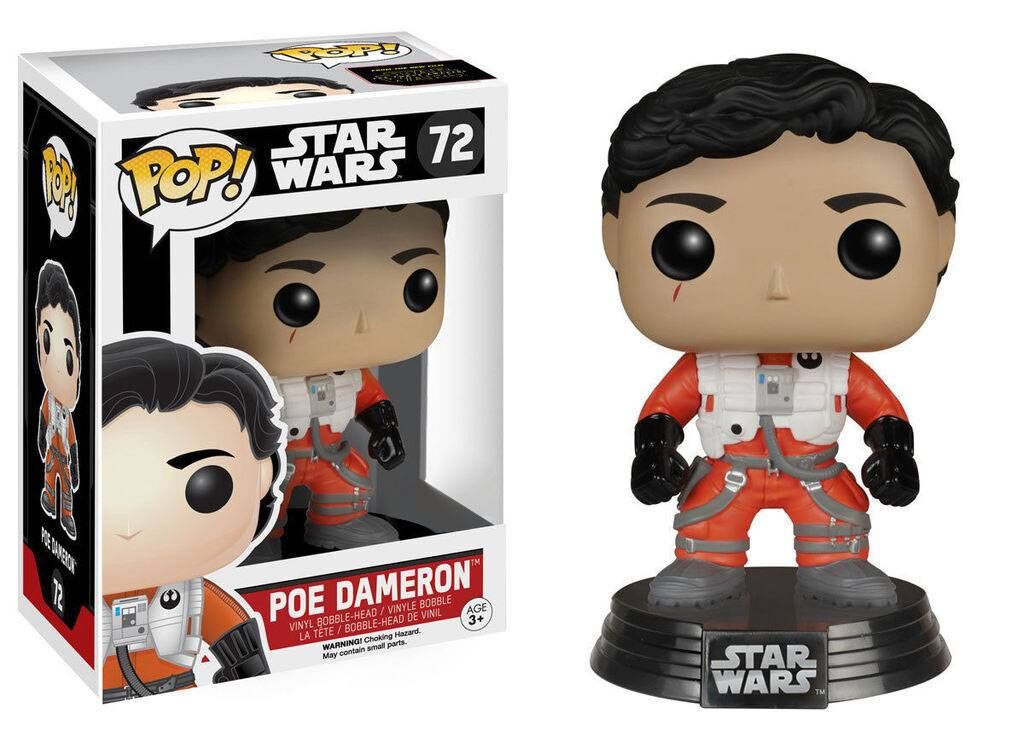 Star Wars Episode VII POP! Vinyl Wackelkopf-Figur Poe Dameron 10 cm