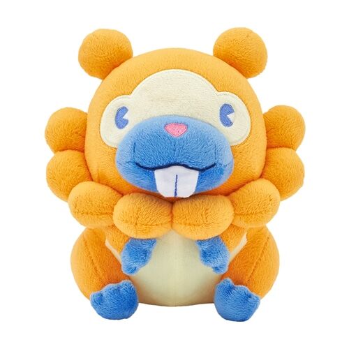 Pokemon Center Original Plush Saiko Soda Refresh Bidoof - 16 cm