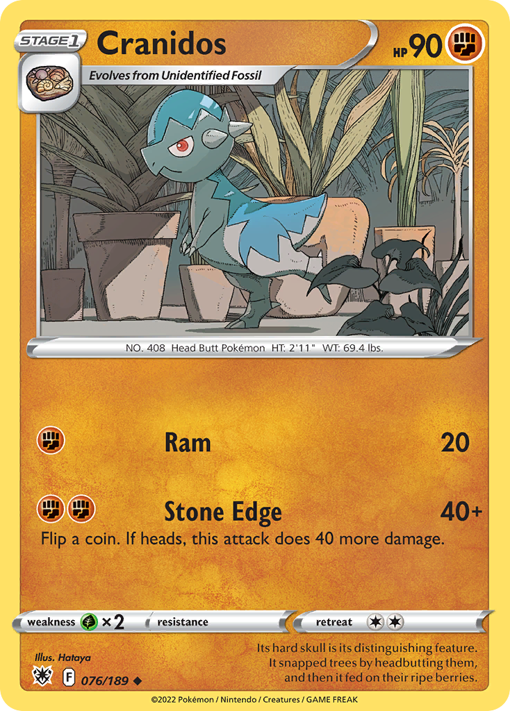 Cranidos - 076/189 - EN Cranidos - 076/189 - EN