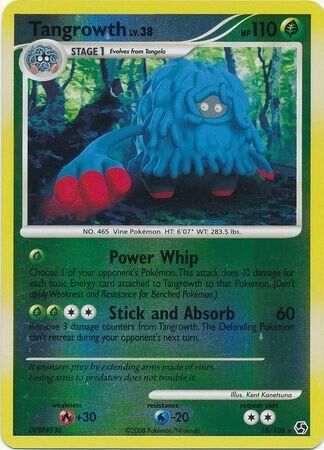 Tangrowth - 10/106 - Reverse Holo - EN
