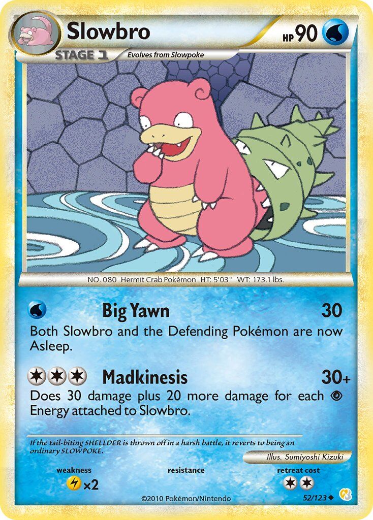 Slowbro - 52/123 - EN Slowbro - 52/123 - EN