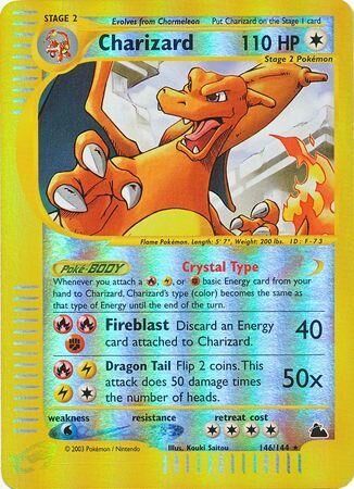 Charizard - 146/144 - Reverse Holo - EN