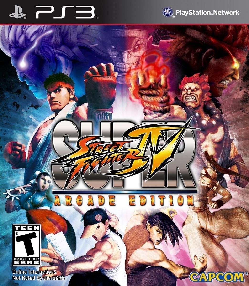 Super Street Fighter IV: Arcade Edition - OVP - PS3 - EN
