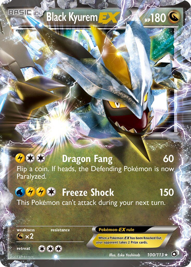Black Kyurem-EX - 100/113 - EN