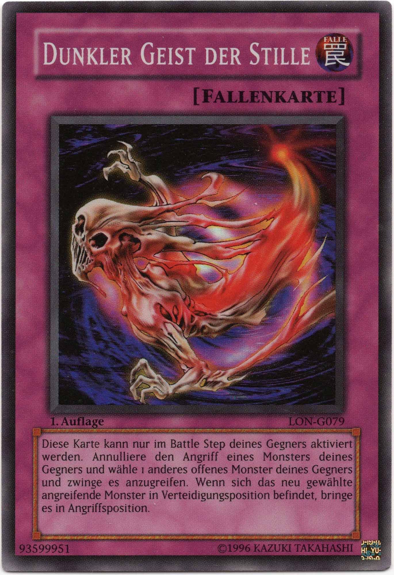dunkler-geist-der-stille-lon-g079-super-rare-1-auflage-lightly-played Dunkler Geist der Stille - LON-G079 - Super Rare - 1. Auflage (Lightly Played)
