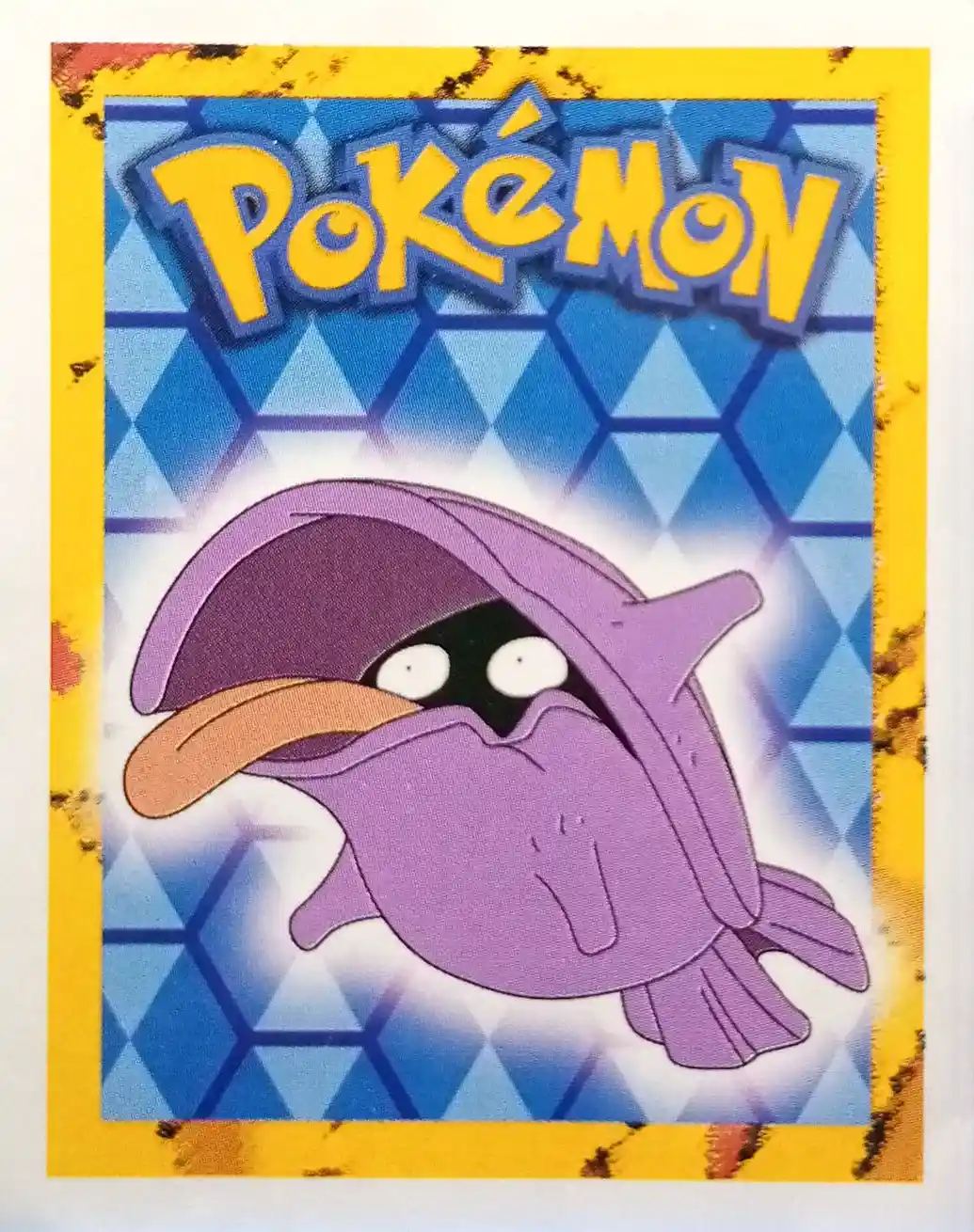Shellder - 90 - Merlin Sticker Series 1