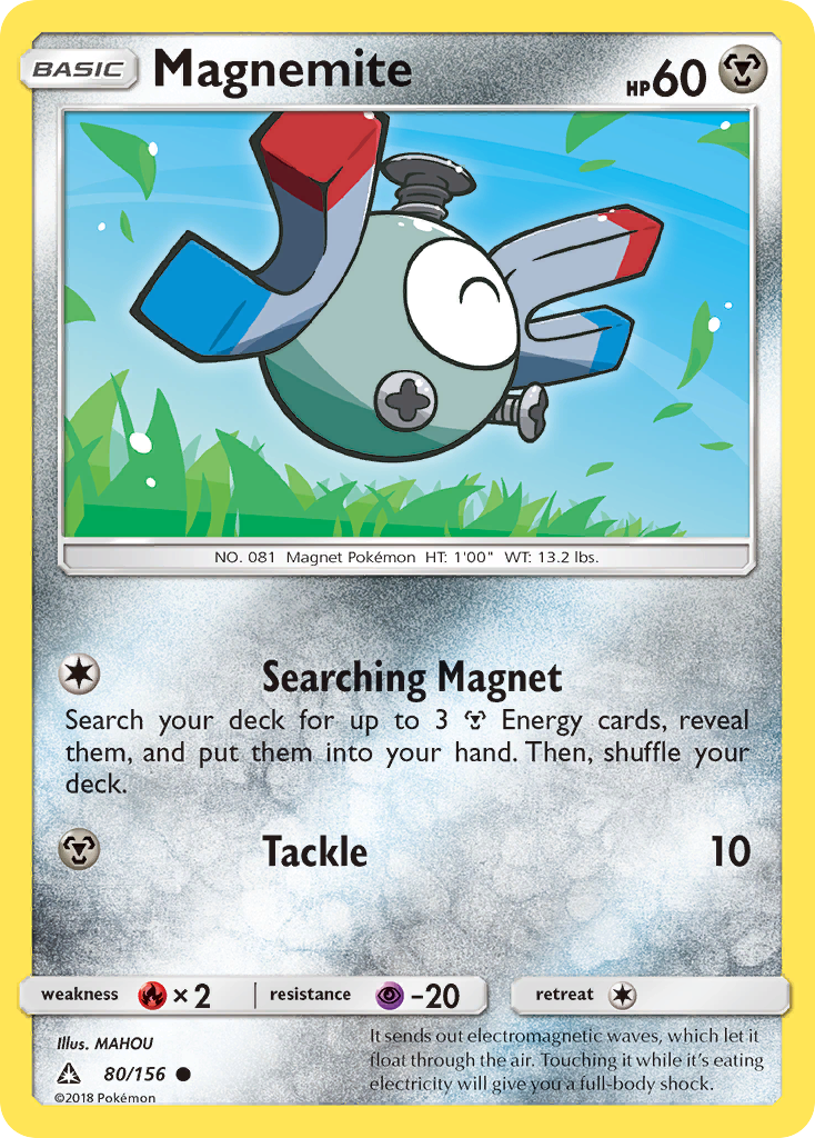 Magnemite - 80/156 - EN Magnemite - 80/156 - EN