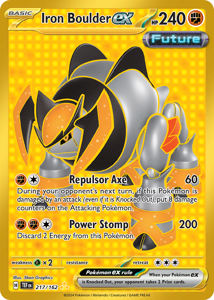 Iron Boulder ex - 217/162 - EN