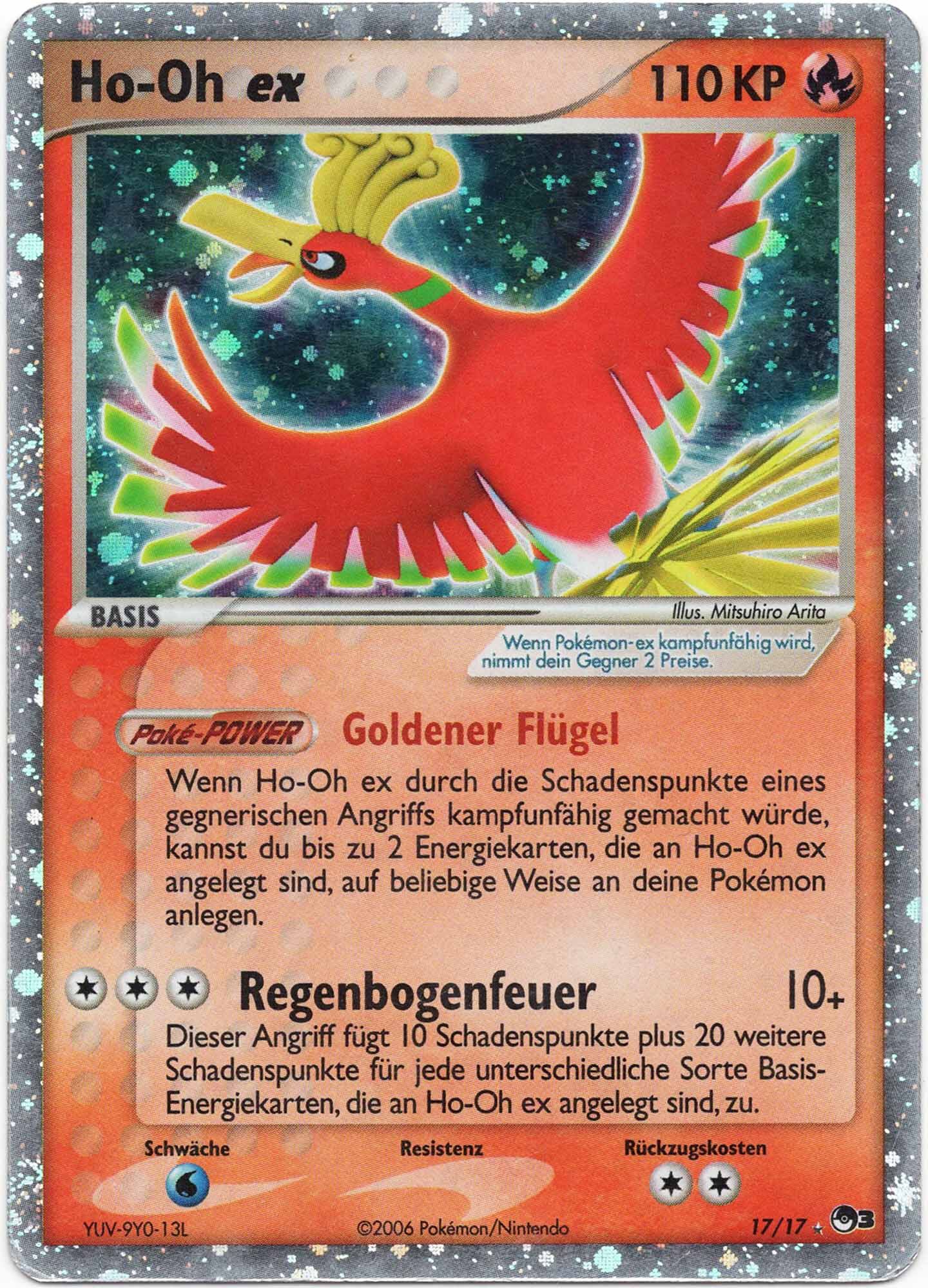 ho-oh-ex-17-17-poke-mon-tcg-moderately-played Ho-Oh ex - 17/17 - Pokémon TCG (Moderately Played)