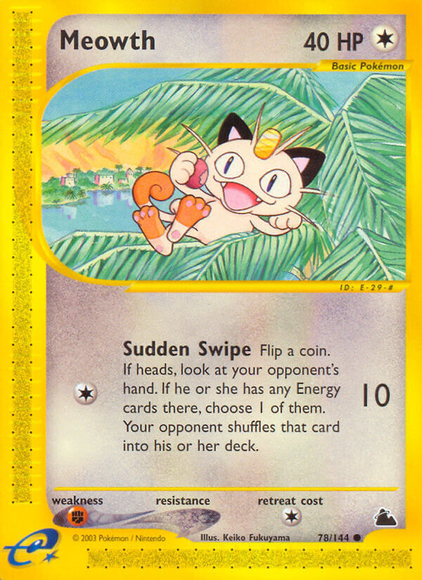 Meowth - 78/144 - EN