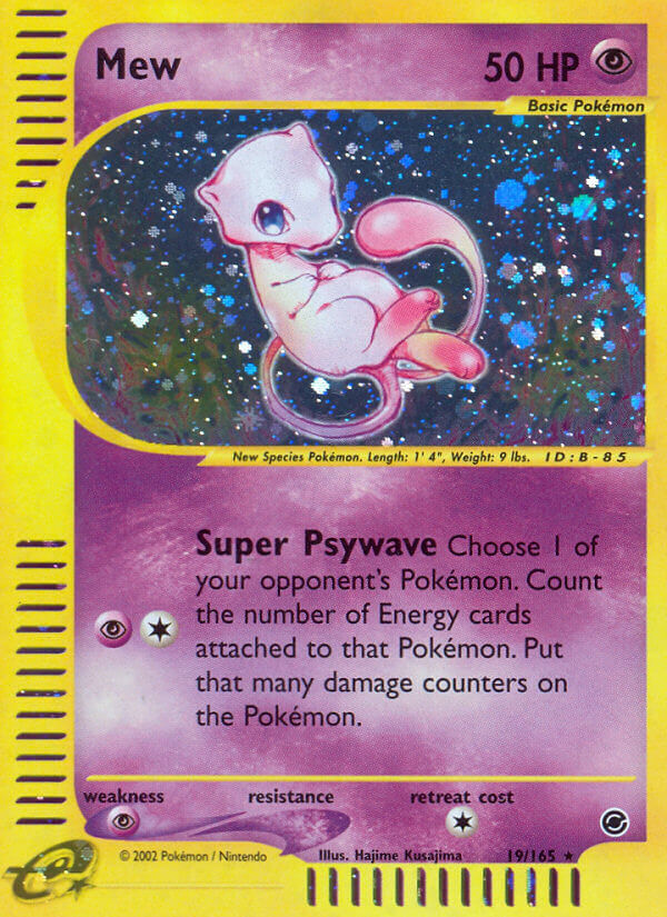 Mew - 19/165 - Holo Rare - EN