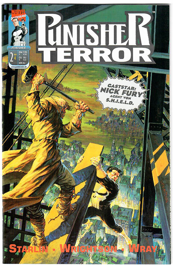 Punisher Terror #1-4 komplett