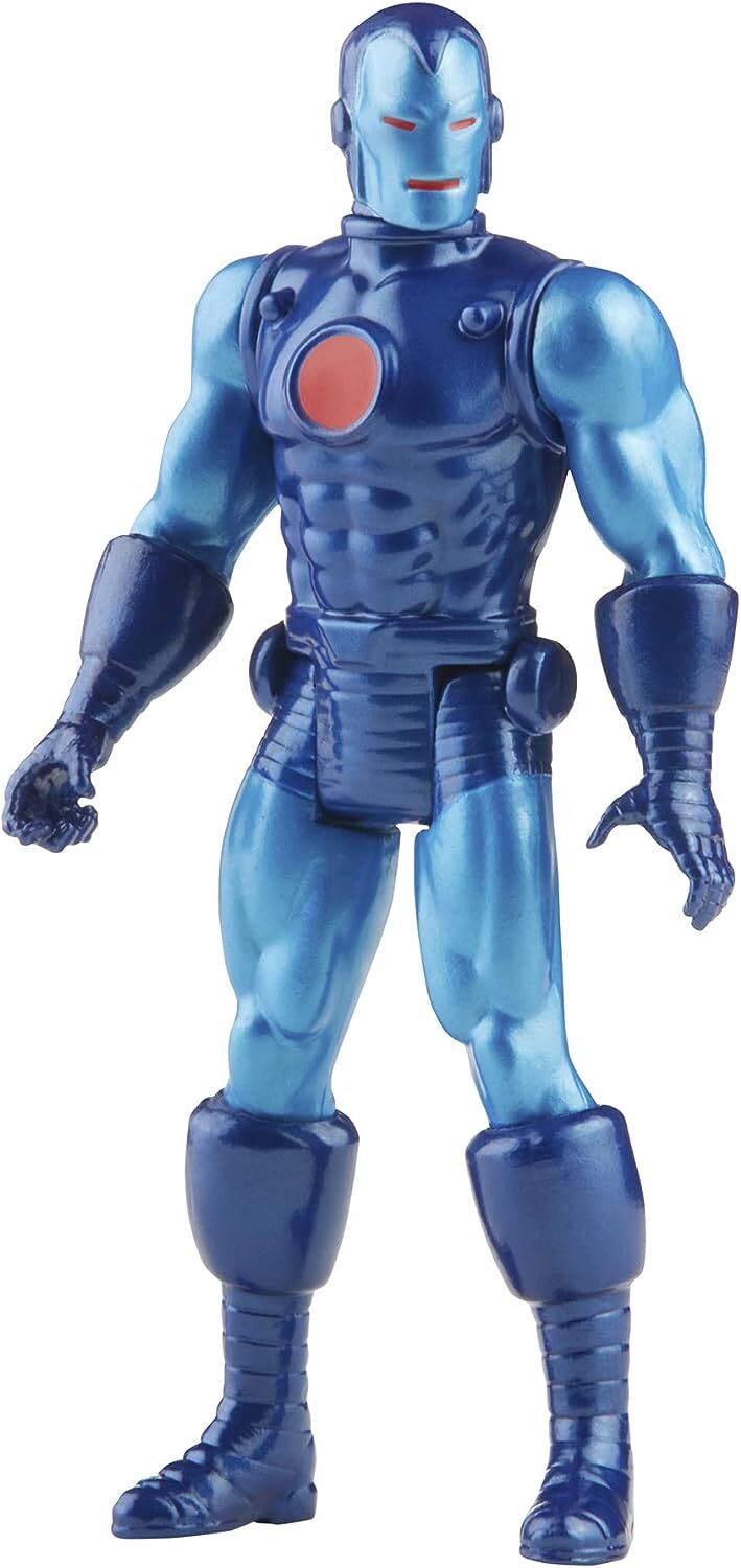 Marvel Legends Retro 375 Collection Stealth Suit Iron Man Actionfigur - 9.5 cm