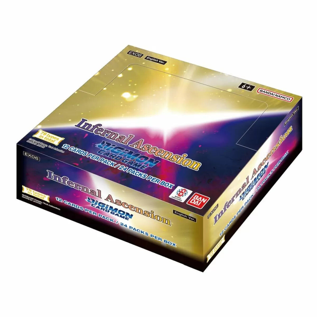 Infernal Ascension EX06 Booster Display - Digimon Card Game - EN Infernal Ascension EX06 Booster Display - Digimon Card Game - EN