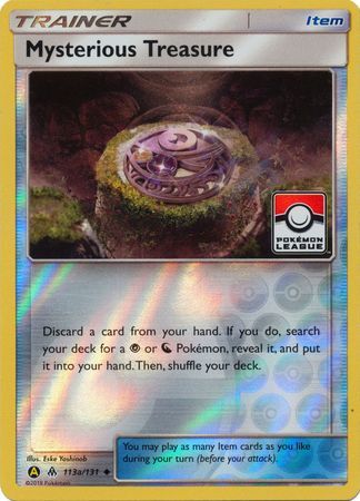 Mysterious Treasure - 113a/131 - Pokémon TCG - League Promo - Near Mint