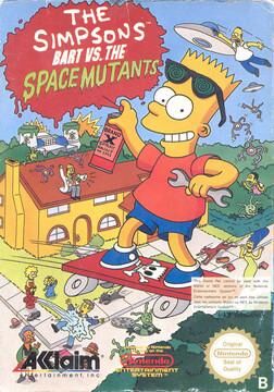 The Simpsons Bart vs the Space Mutants - NES - EN