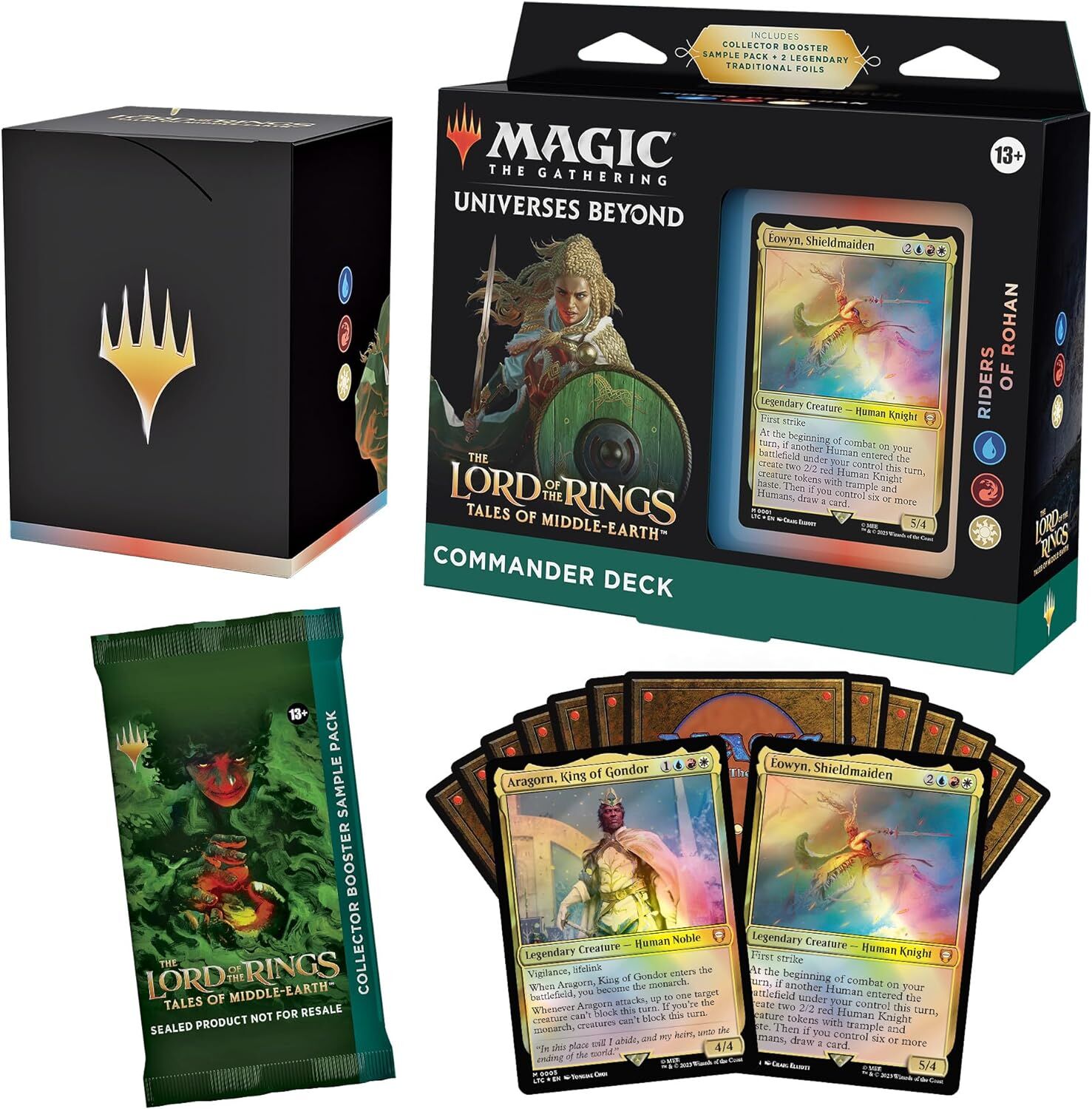 The Lord of the Rings: Tales of Middle-earth™ Commander Decks - Riders of Rohan - Magic the Gathering - EN The Lord of the Rings: Tales of Middle-earth™ Commander Decks - Riders of Rohan - Magic the Gathering - EN