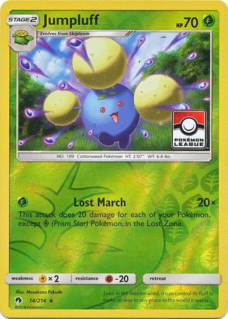 jumpluff-14-214-pokemon-tcg-league-promo-near-mint Jumpluff - 14/214 - Pokémon TCG - League Promo - Near Mint