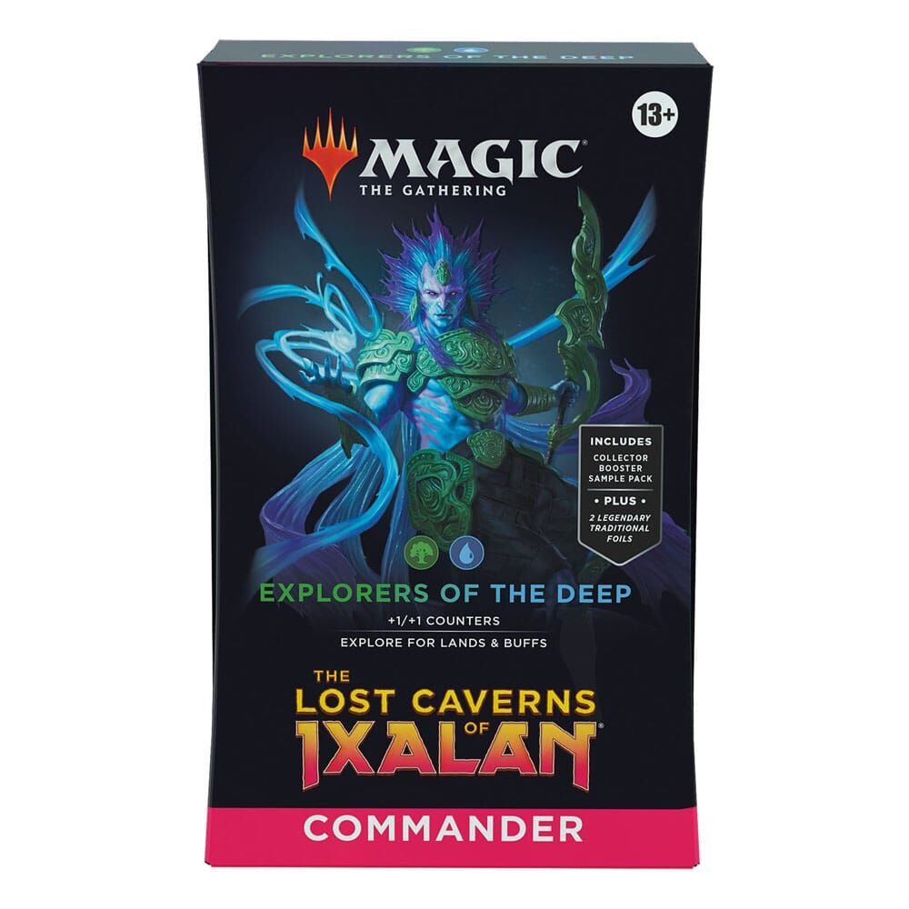 The Lost Caverns of Ixalan Commander Deck - Explorers of the Deep - Magic the Gathering - EN