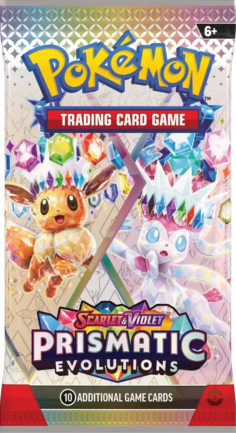 Pokémon TCG: Scarlet & Violet - Prismatic Evolutions (SV8.5) Booster Pack - EN