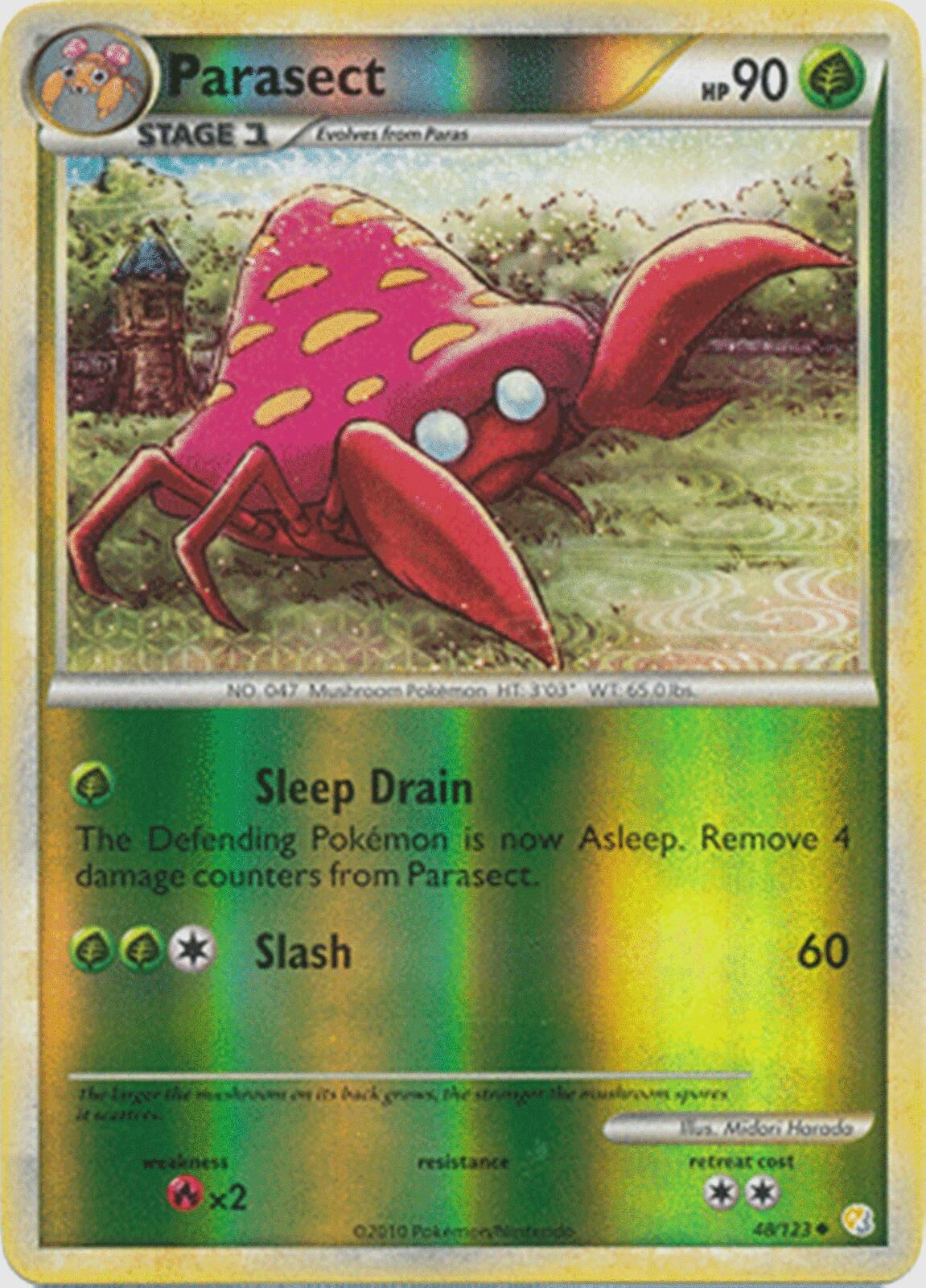 Parasect - 48/123 - Reverse Holo - EN