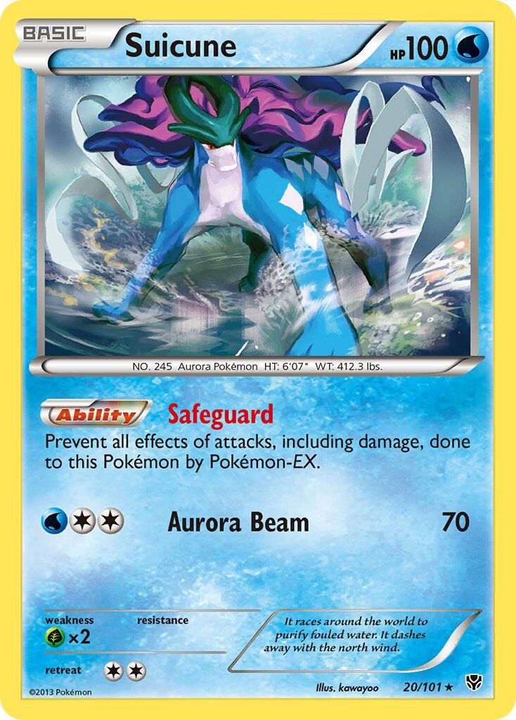 Suicune - 20/101 - EN Suicune - 20/101 - EN