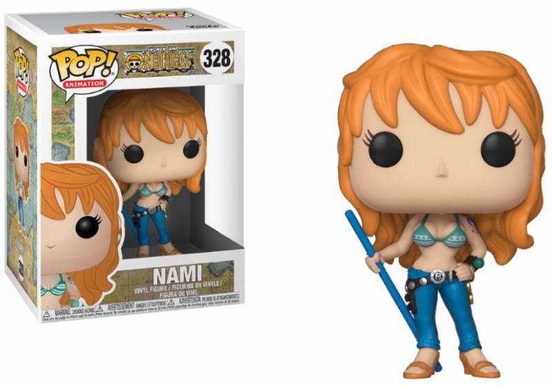 One Piece POP! Animation Vinyl Figur Nami 9 cm One Piece POP! Animation Vinyl Figur Nami 9 cm