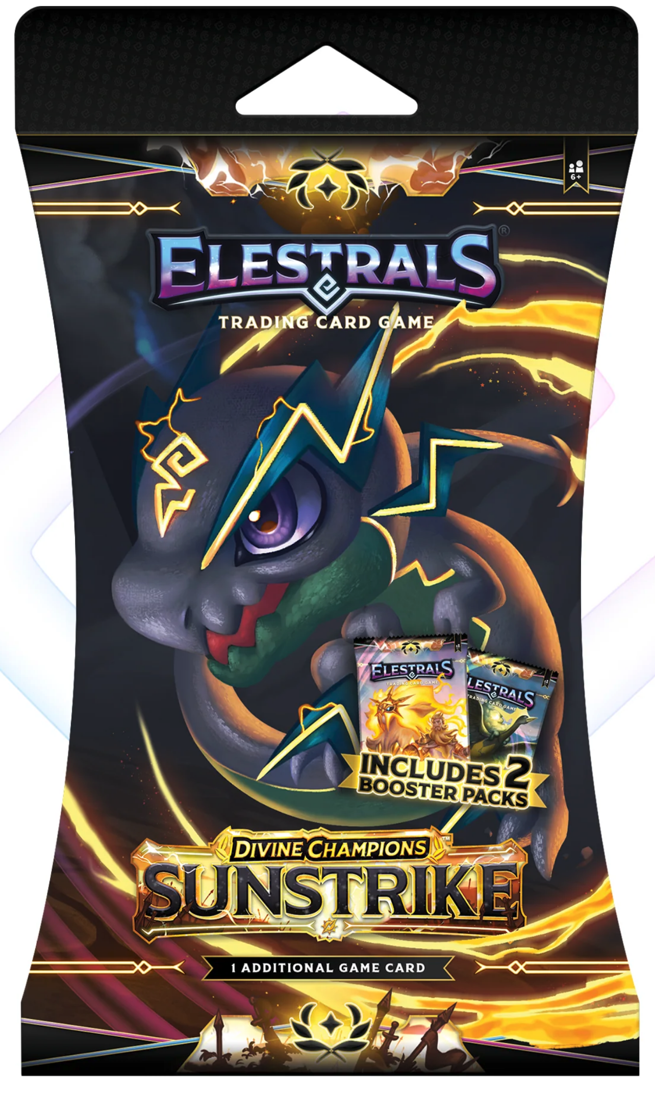 SUNTRIKE Divine Champions - Stellar Zaptor Double Blister Pack - ELESTRALS TCG - EN