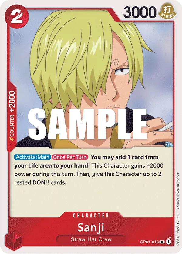 Sanji - OP01-013 Sanji - OP01-013