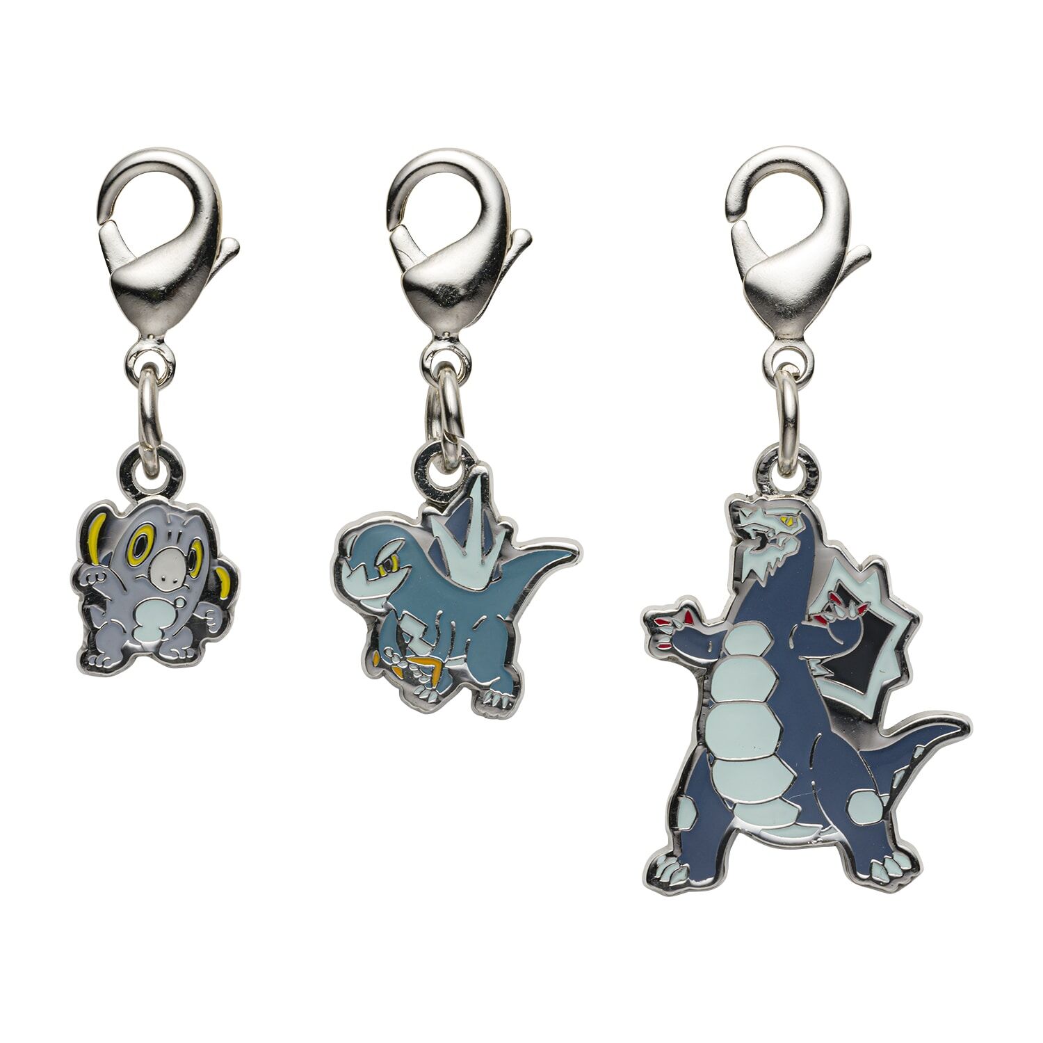 Pokemon Center - Frigibax, Arctibax, Baxcalibur Schlüsselanhänger - 3 Stück