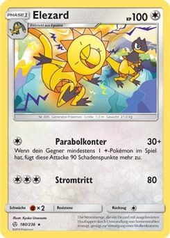 Elezard 180/236 - Pokémon TCG